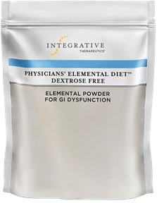 Integrative Therapeutics bag of elemental diet used for treating GI disorders