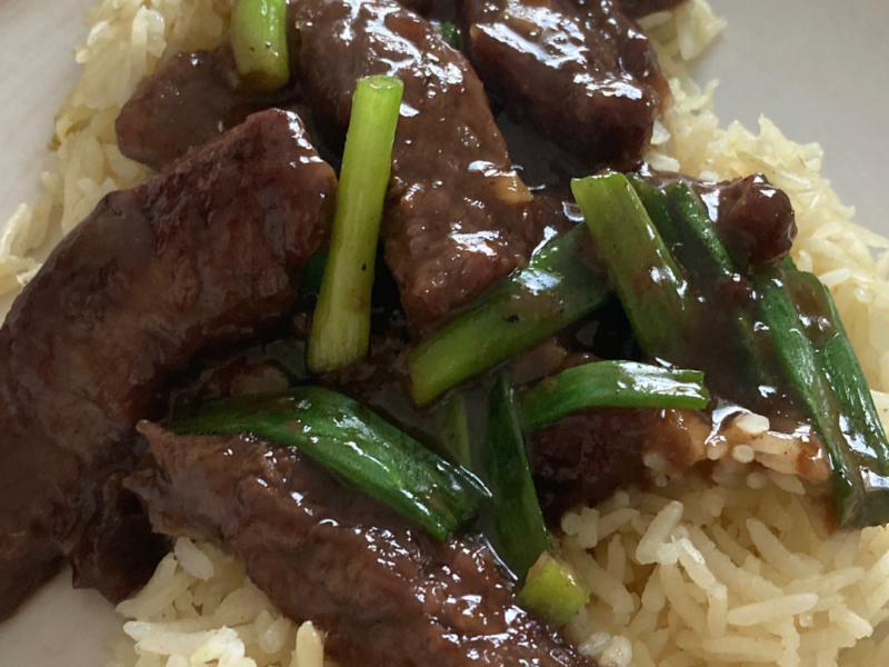 Gluten Free Mongolian Beef