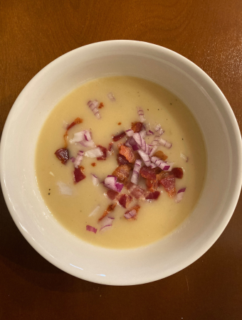 Creamy Instant Pot Potato Soup - Gluten Free (Dairy Free Option)